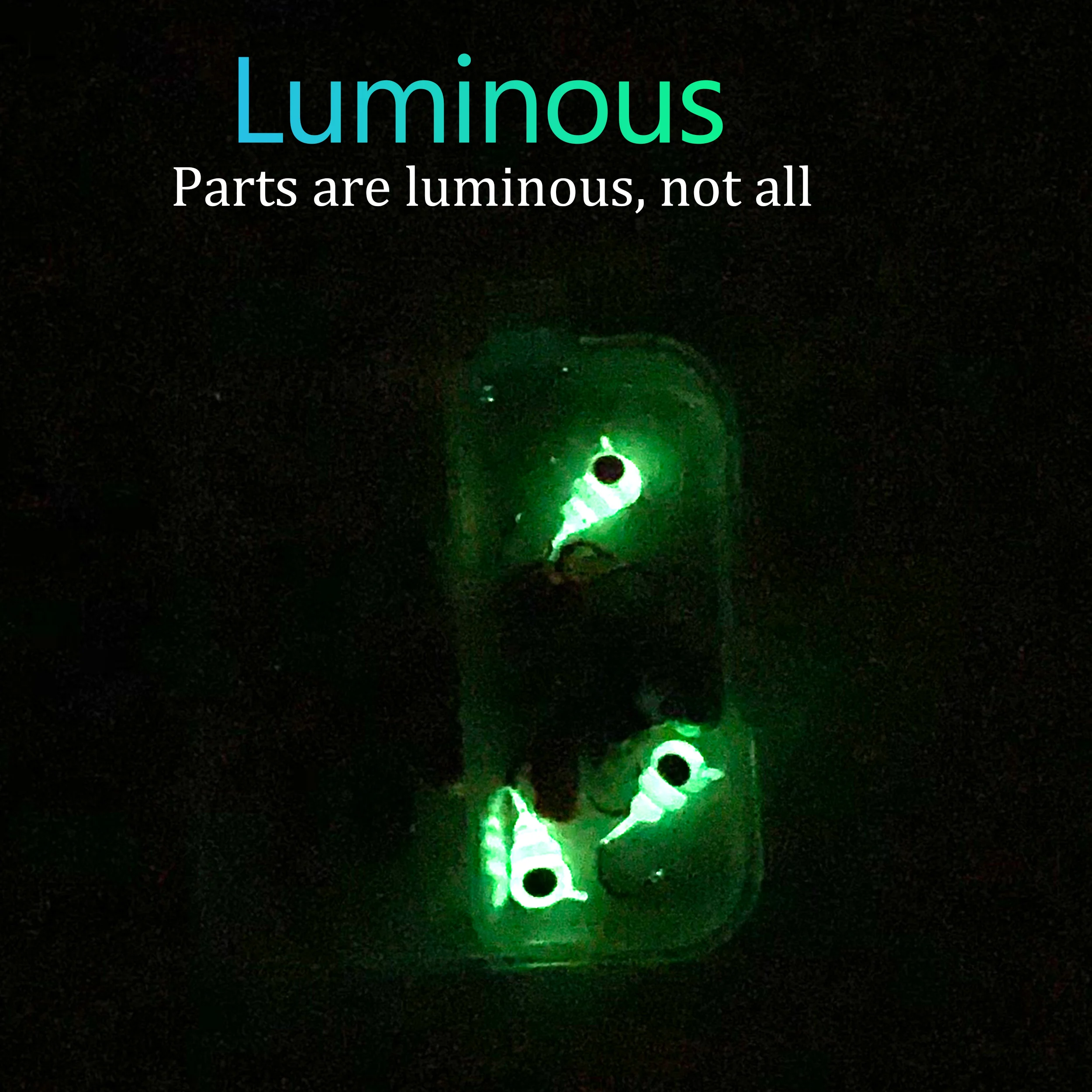 THKFISH 50 Uds. Kit de Señuelos de anzuelo de pesca en hielo de invierno 1,3g-1,8g cebos duros de pesca en hielo para anzuelos de acero al carbono con cabeza de JIg Walleye - imagen 3