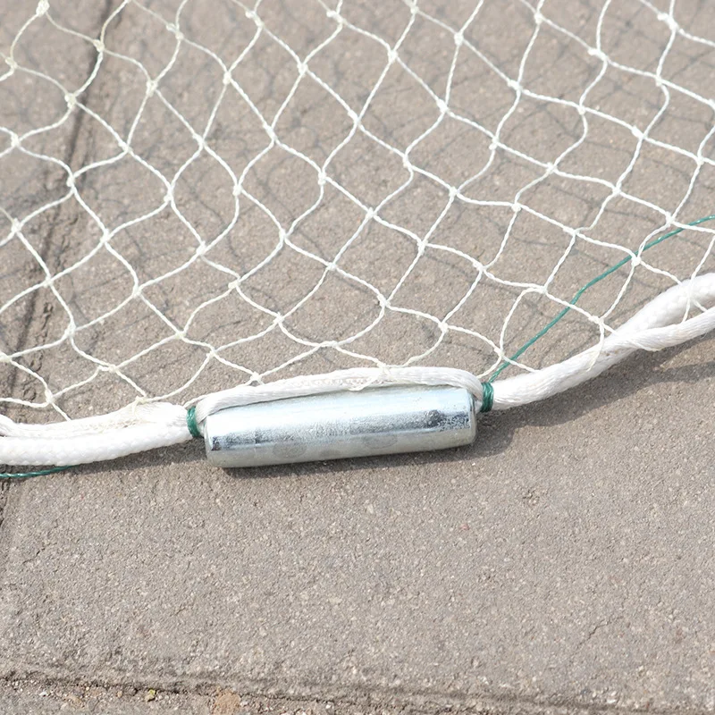 Lawaia-red de pesca para lanzar a mano, malla pequeña de nailon blanco, estilo tradicional - imagen 4