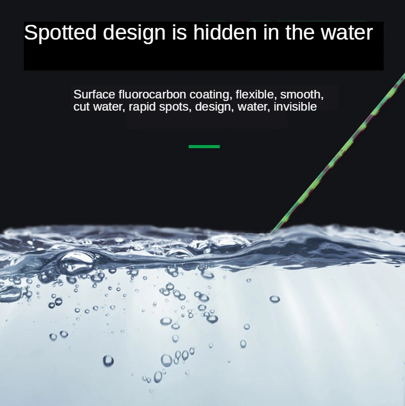 Sedal Invisible de fluorocarbono, hilo de pesca con mosca, monofilamento biónico, hilo de nailon para carpa, 500m - imagen 4