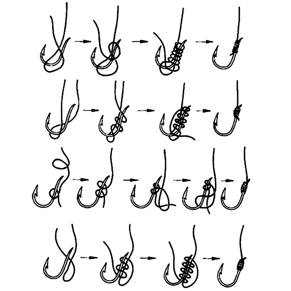 Anzuelos de pesca con púas, juego de anzuelos individuales, accesorios de pesca con mosca, anzuelo de mar de acero al carbono, 240 unids/lote por caja - imagen 5