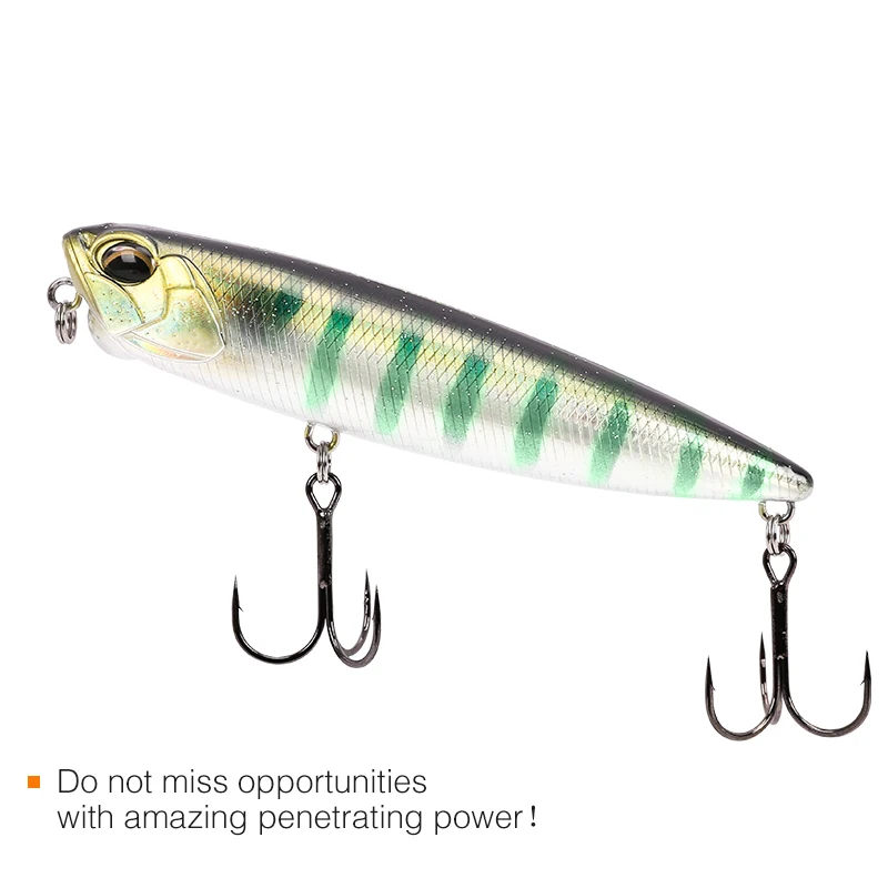 TSURINOYA-señuelo de pesca flotante, lápiz Topwater DW59, 85mm, 10,5g, señuelo de curricán de fundición larga, Crankbait Whopper Wobblers, cebos duros - imagen 5