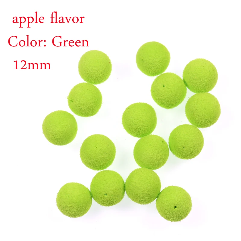 Boilies de pesca de carpa, cebos de maíz, manzana, fresa, patata dulce, cebo de Carping, 15 piezas/30 piezas, 12mm - imagen 5