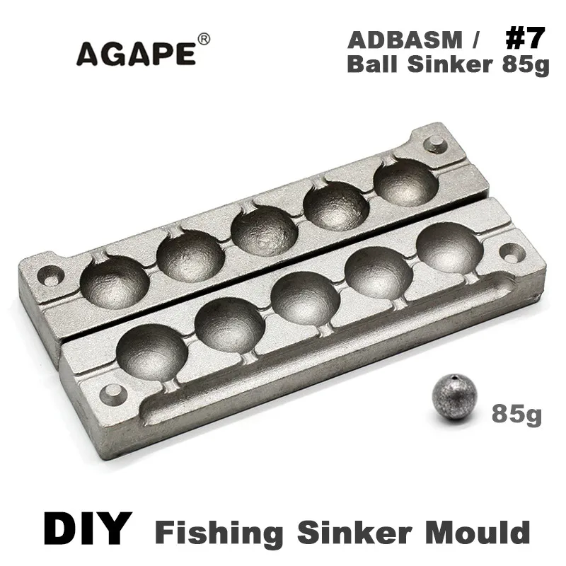 Molde de chumbadas Agape Sinker para plomos - imagen 2