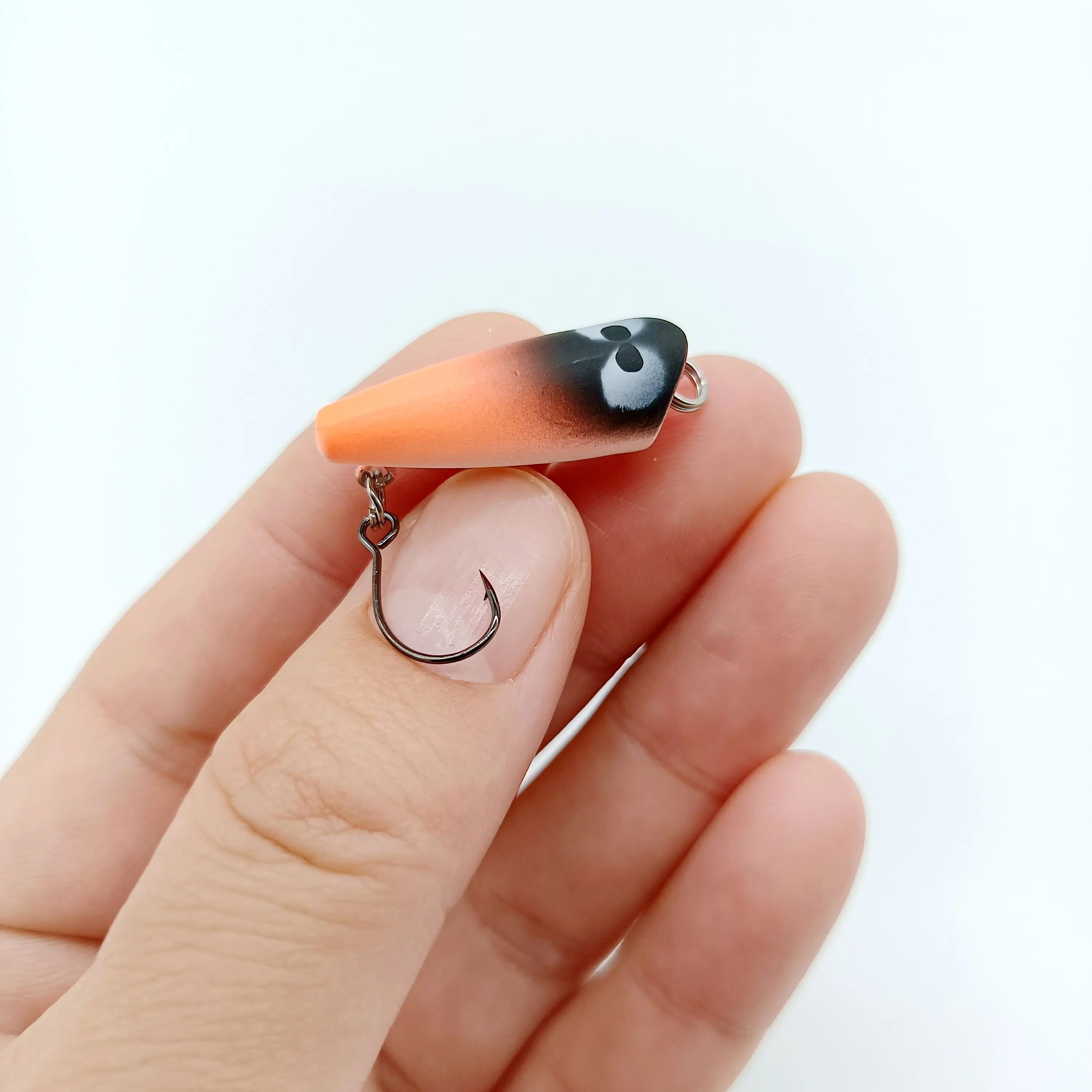 DUODUOYU-Mini señuelo Popper Topwater, anzuelo flotante de 25mm, 1,5g, Micro Wobbers para Pesca, cebo duro, carpa, Lucio, aparejos, 1 ud. - imagen 5