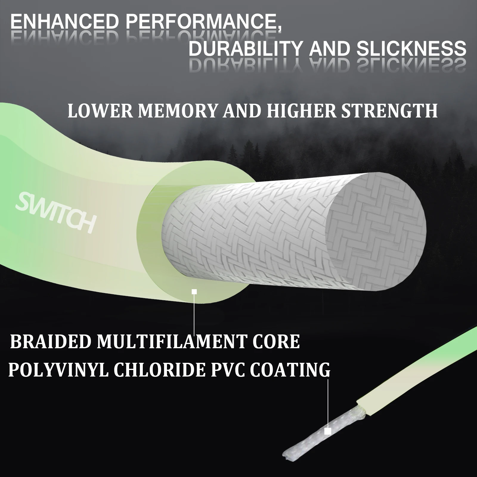 Línea de pesca con mosca Maximumcatch Real Switch WF4/5/6/7/8F 100 pies peso de doble Color línea de mosca flotante hacia adelante - imagen 4