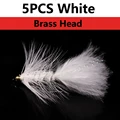 5pcs brass white