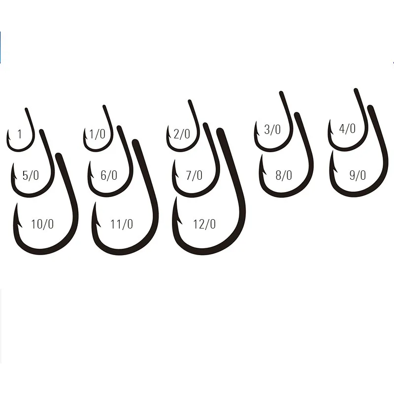 Mustad-anzuelos de Pesca profundos, anzuelos originales de hierro con púas, tabla de acero de alto carbono, 10827 4X - imagen 4