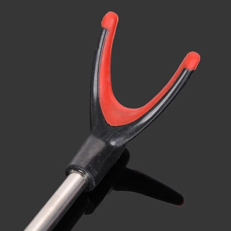 Soporte telescópico para caña de pescar, 1,5 m, 1,7 m, 1,9 m, 2,1 m, 2,4 m, soporte portátil retráctil plegable, poste de acero inoxidable de 3 colores - imagen 3