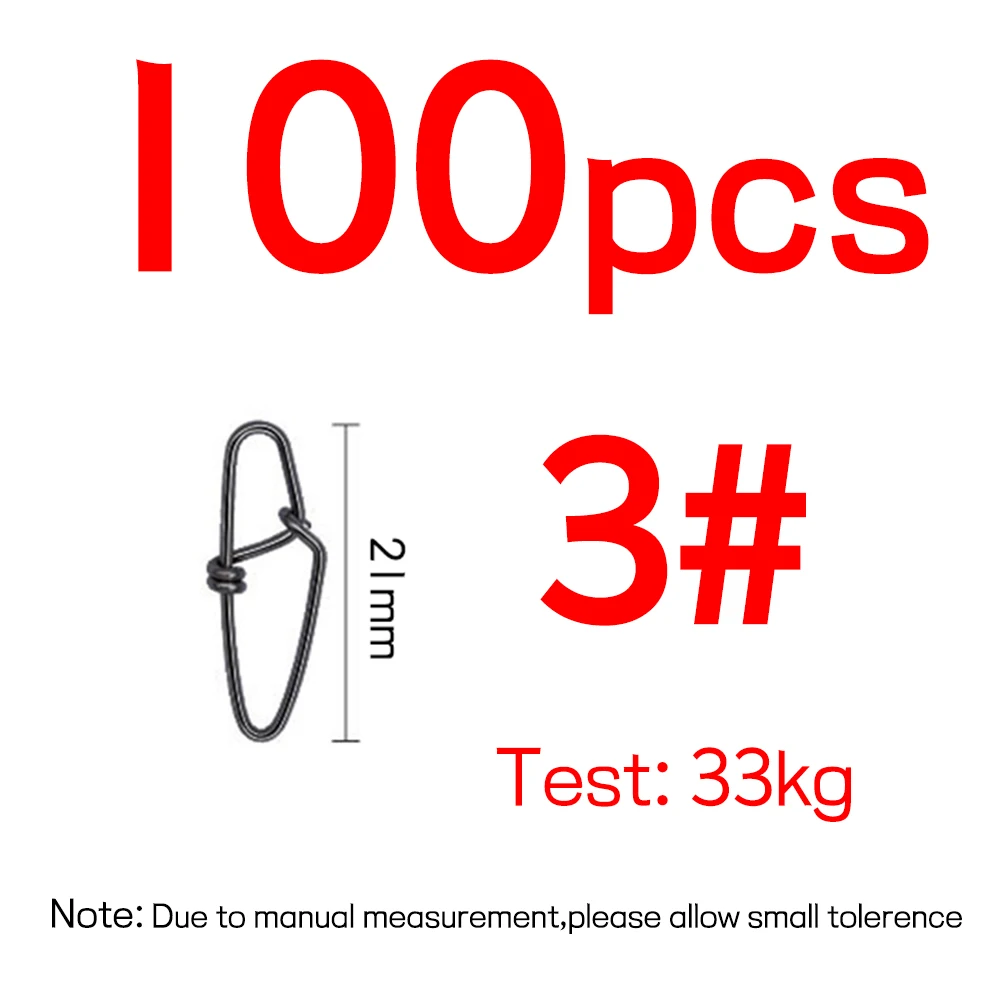 100pcs size 3