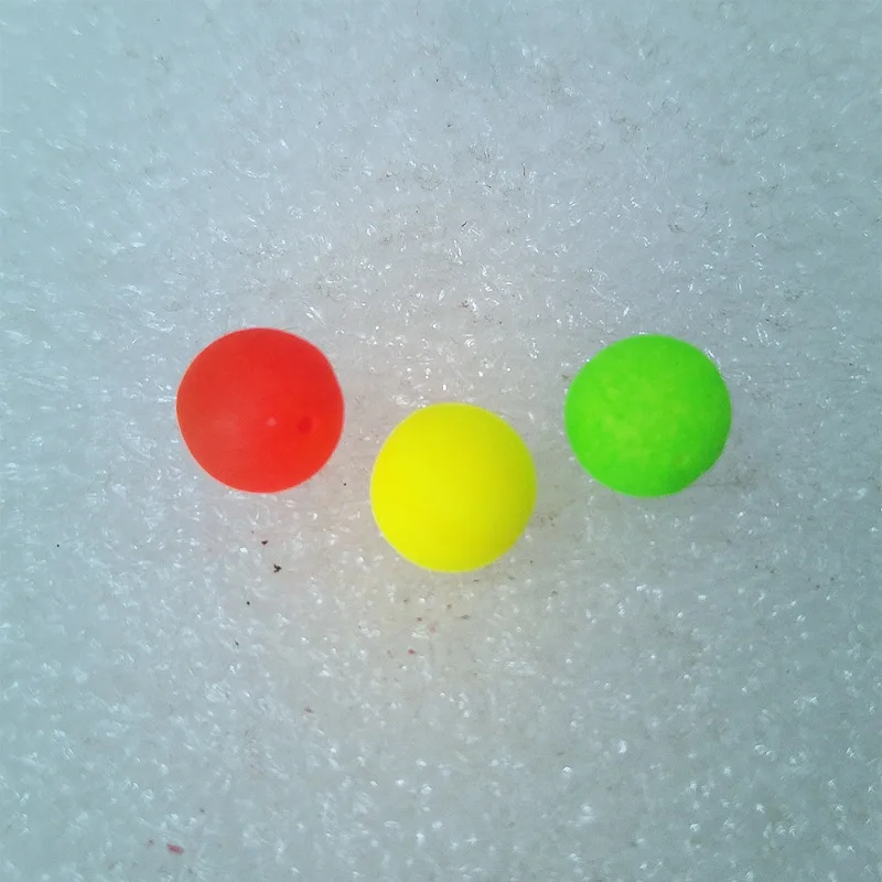 2000 Uds. Flotadores redondos llamativos de espuma, bolas de flotabilidad, frijoles, aparejo inferior para miopía, aparejos de Pesca de carpa, accesorios - imagen 3