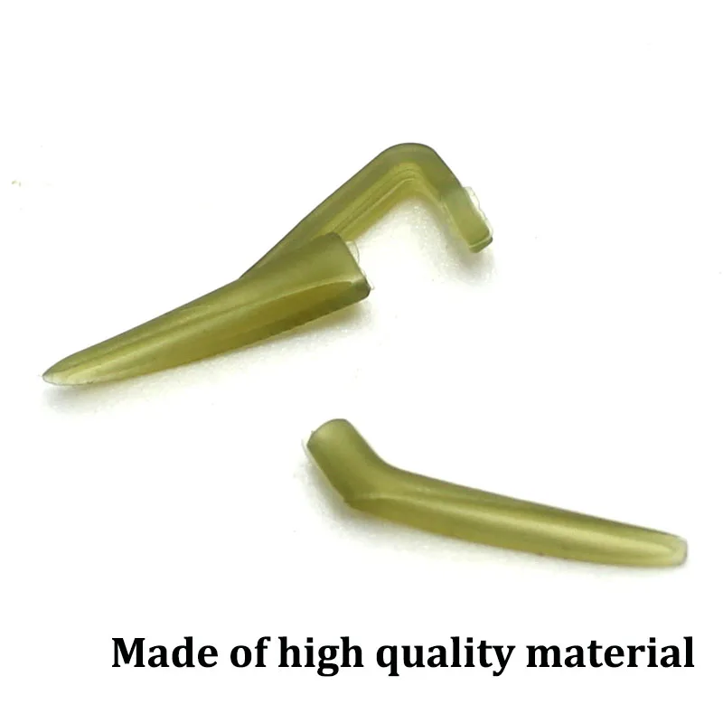 Accesorios de pesca de carpa, aparejo D kickers, ganchos de línea, manga anti antienredos para el cabello, equipo final, 30 Uds. - imagen 3