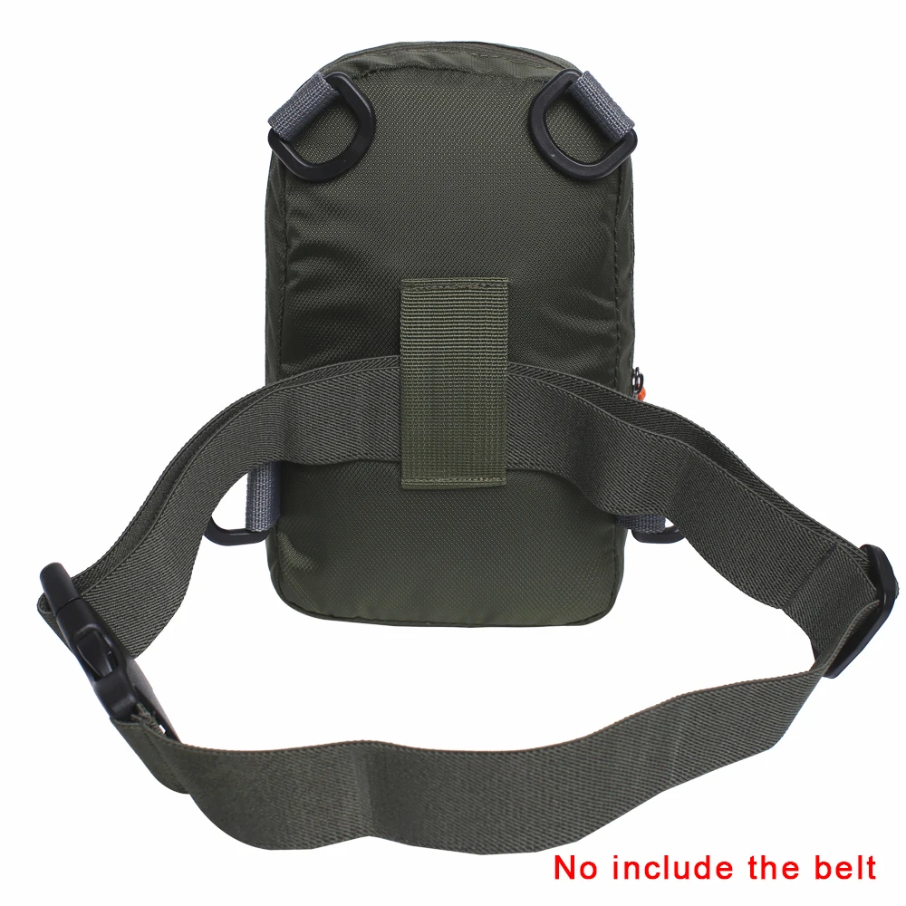 Bolsa de pecho pequeña para pesca con mosca, riñonera ligera, bolsas de almacenamiento de aparejos de pesca para hombres y mujeres, novedad - imagen 2