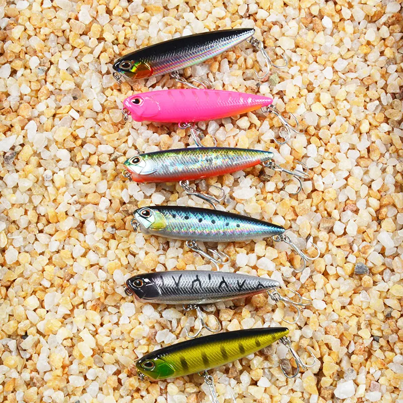 Topwater-señuelo de Pesca de 5,5g, aparejos de Pesca japoneses de 65mm, Realis, Jerkbait, Swim Crankbait, Whopper Plopper, Trolling, nuevo - imagen 5