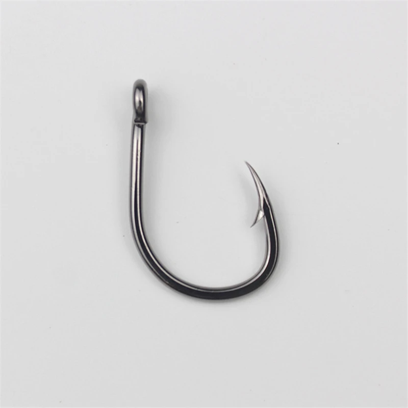 600 Uds gancho de placa de hierro agujero circular gigante anzuelos de púas atrevidos señuelo depósito accesorios de Pesca de mar aparejos Pesca al por mayor - imagen 2