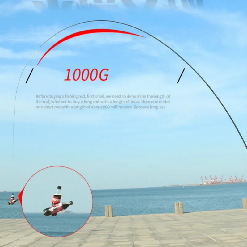 Caña de pescar superdura, accesorio de fibra de carbono, carpa, carpa, sección larga, Taiwán, 8/9/10/11/12/13m - imagen 4