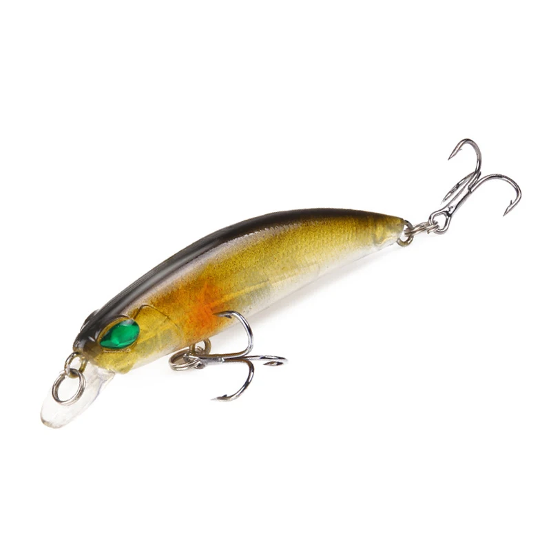 Crankbait Artificial realista, 1 Uds., Wobblers, cebo de pesca Artificial de mar, 7cm, 4g, Señuelos de pesca de pececillo, cebo de plástico duro 2023 - imagen 5