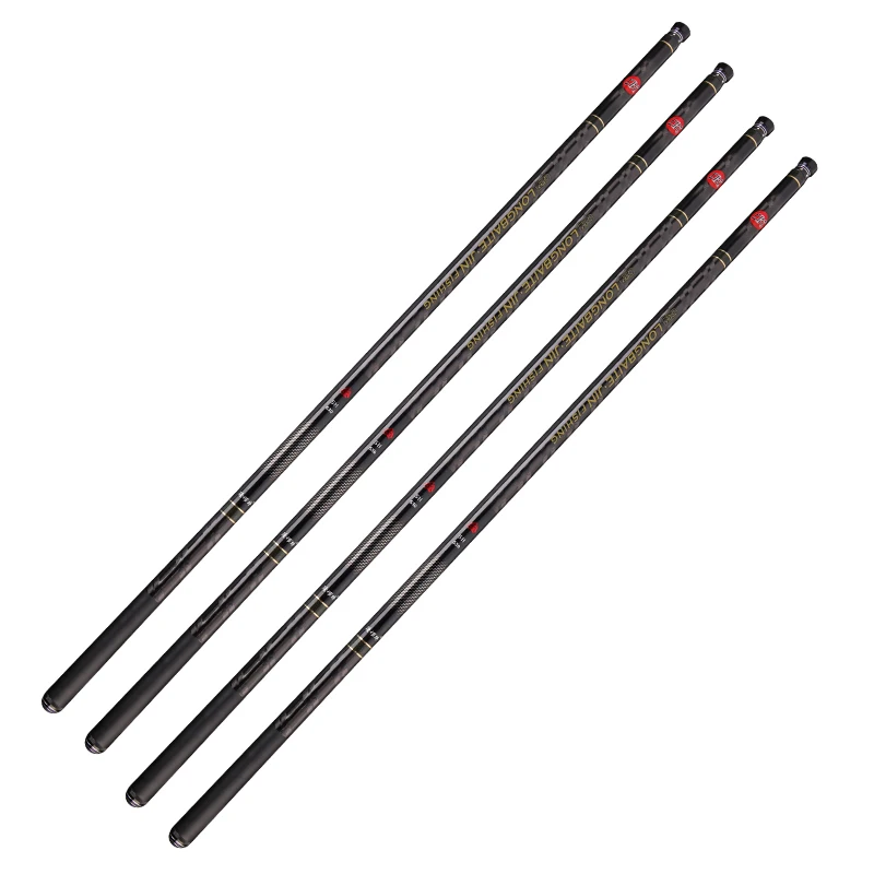 Cañas de pescar telescópicas ultraligeras de alto carbono, caña de pescar de agua dulce de fibra de carbono, alimentador de carpa, caña de pescar de 3m4m5m6m7m8m - imagen 5