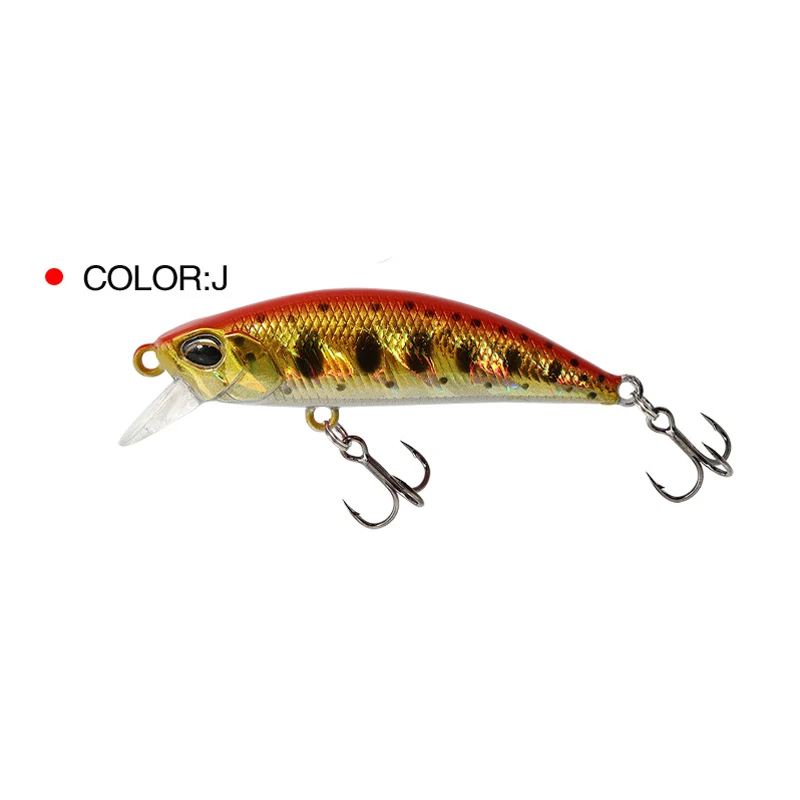2023 caliente 50Mm 5G Mini Señuelos de Pesca de pececillo hundido Jerkbaits Peche cebo Artificial Wobbler señuelo para pesca de carpa lubina de trucha - imagen 5