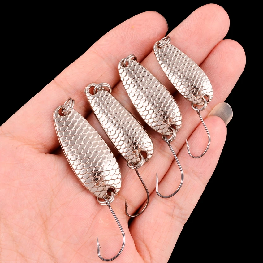 ¡Estos brillantes señuelos de pesca metálica son perfectos para atrapar tu próxima gran captura!