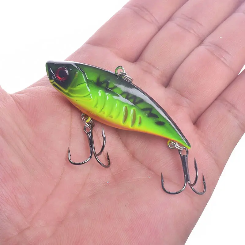 DHYJSFDC-señuelo de Pesca de hundimiento lento, 65mm, 11g, para Lucio, aparejos calientes, ganchos de Musky Qulity - imagen 4