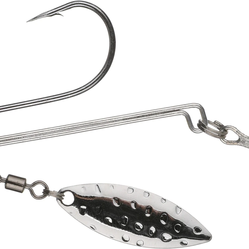 Anzuelo de cabeza de pez, cebo oscilante con doble gancho para cebo blando, accesorios de pesca, 7g/10g/17g, 3 piezas - imagen 5