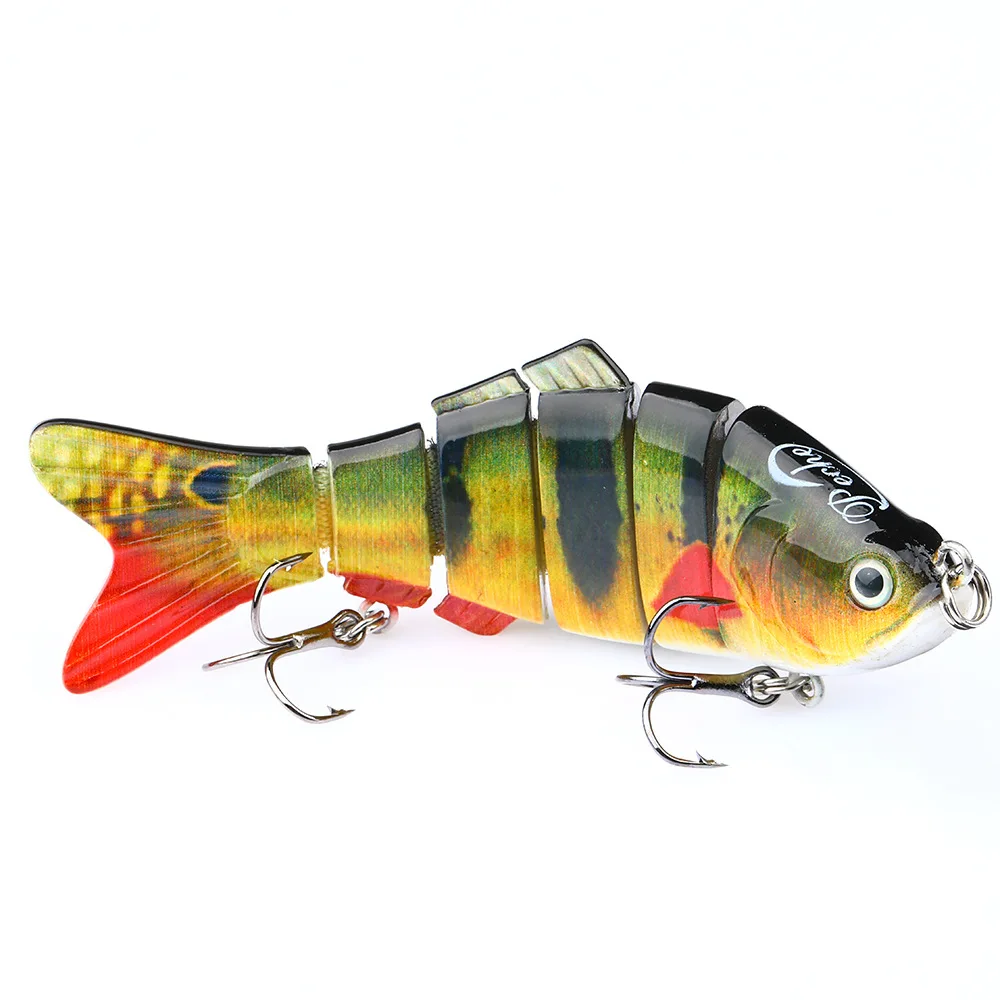 Cebo duro de simulación de 10cm/17G, subcebo de seis celdas, supercebo duro, gran oferta, pez multisección - imagen 4