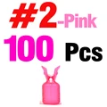 No2 Pink 100Pcs