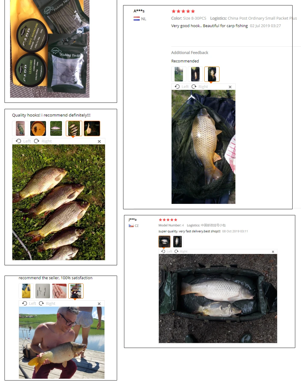 Presentación del pack completo de 10 unidades