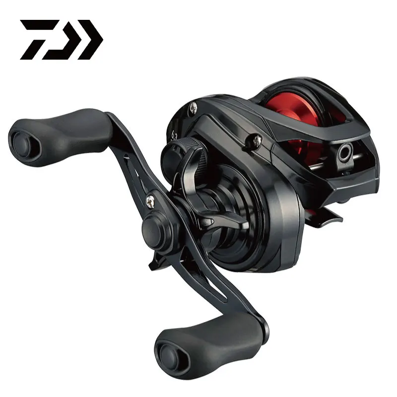 Carrete de pesca Baitcasting Original 2021 DAIWA PR100 100L, sistema de freno MAGFORCE, carrete de perfil bajo, aparejos de pesca Saltawater - imagen 2