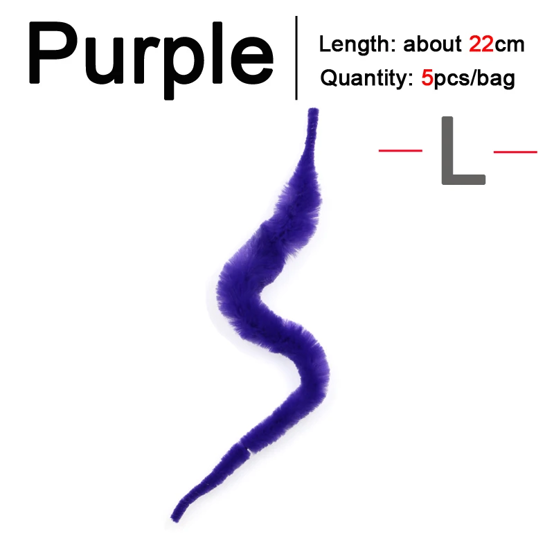L 5PCS  Purple