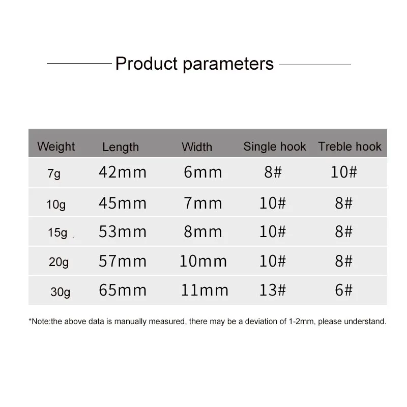 Jig Metálico Water Sniper – Jigging lubina simple y triple - imagen 4