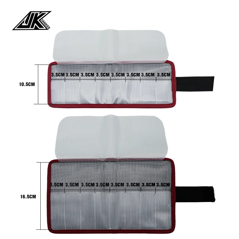 Bolsa de pesca con cebo de Metal de gran capacidad JK, una variedad de colores disponibles, bolsa de aparejos de pesca impermeable, bolsa de herramientas de protección de pesca - imagen 4