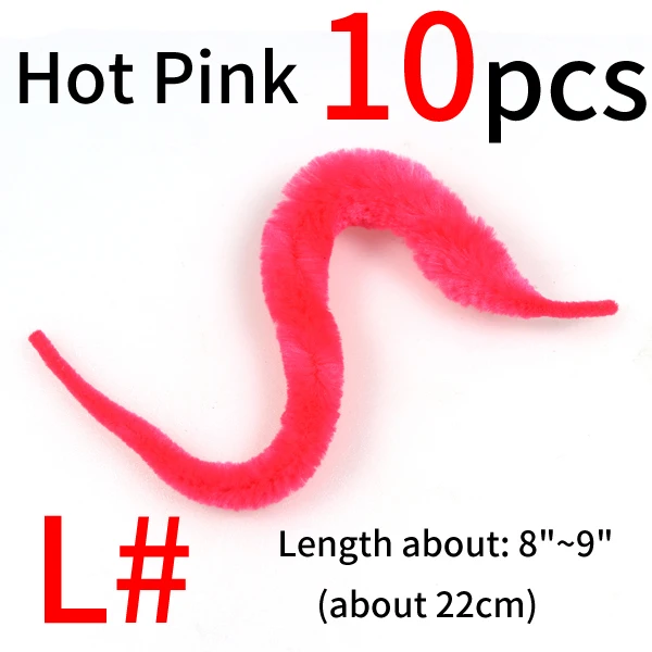 10pcs  hot pink