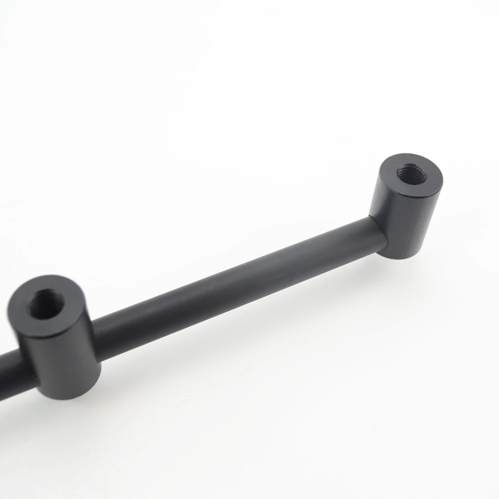 Soporte de aluminio para caña de pescar, 1 unidad, barras de zumbido para 3 cañas de pescar, aparejos de pesca - imagen 4