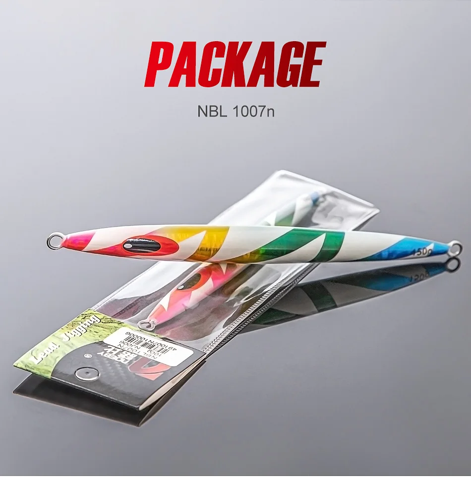 Colorido nbl 1007n señuelo para los entusiastas de la pesca