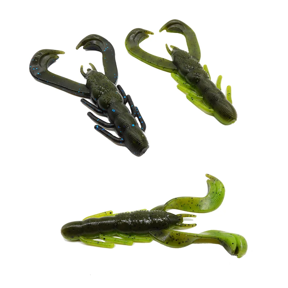 KESFISHING-señuelo de pesca suave de silicona, 95mm, 6 piezas - imagen 5