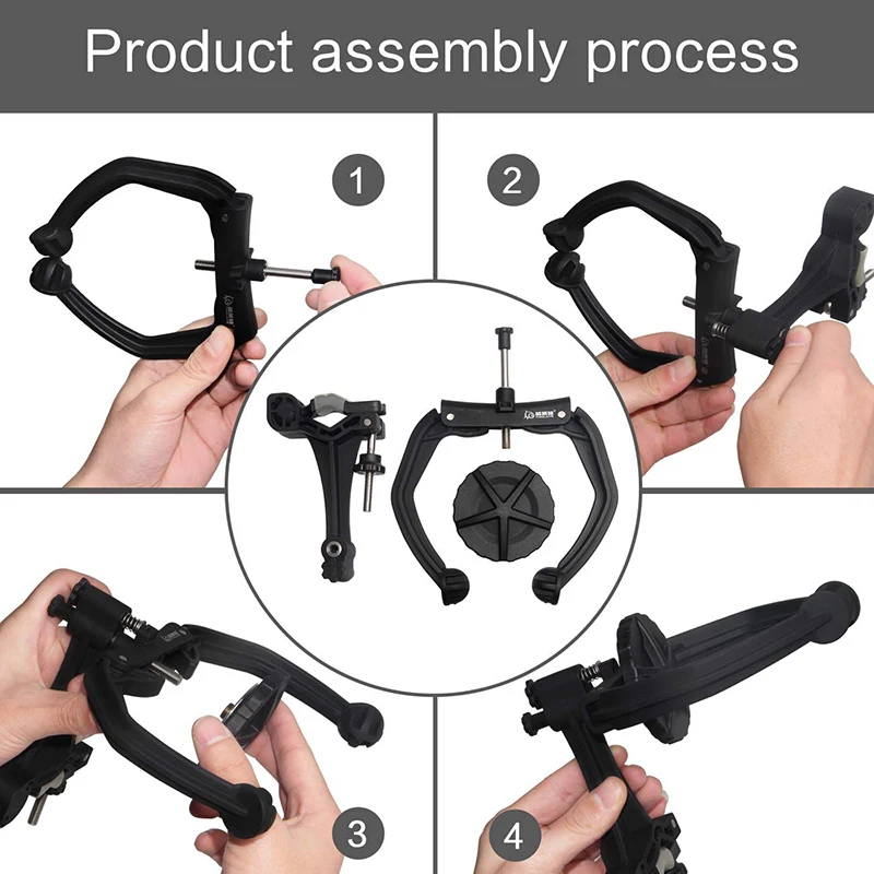 Bobinadora de línea de pesca, máquina de carrete giratorio portátil, sistema de estación de carrete, carrete de pesca - imagen 5