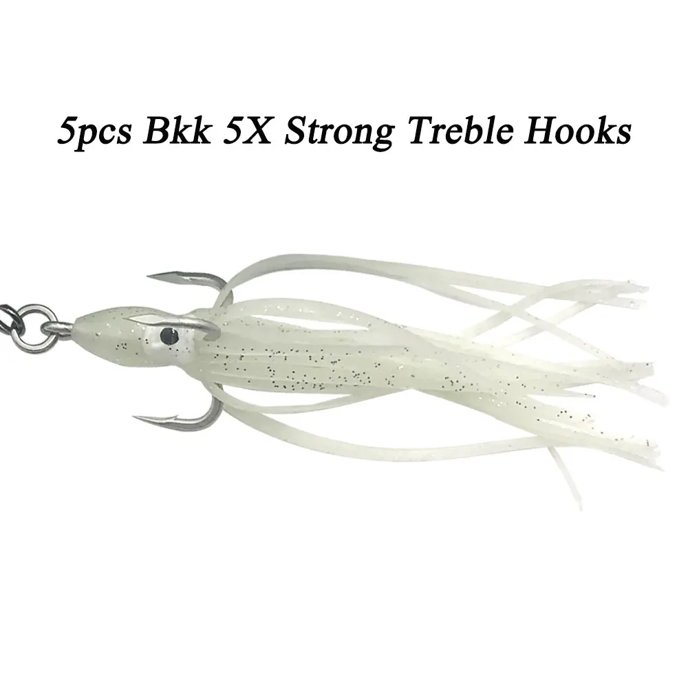 BKK AS-3/0 anzuelos triples de acero inoxidable para jigging - imagen 5