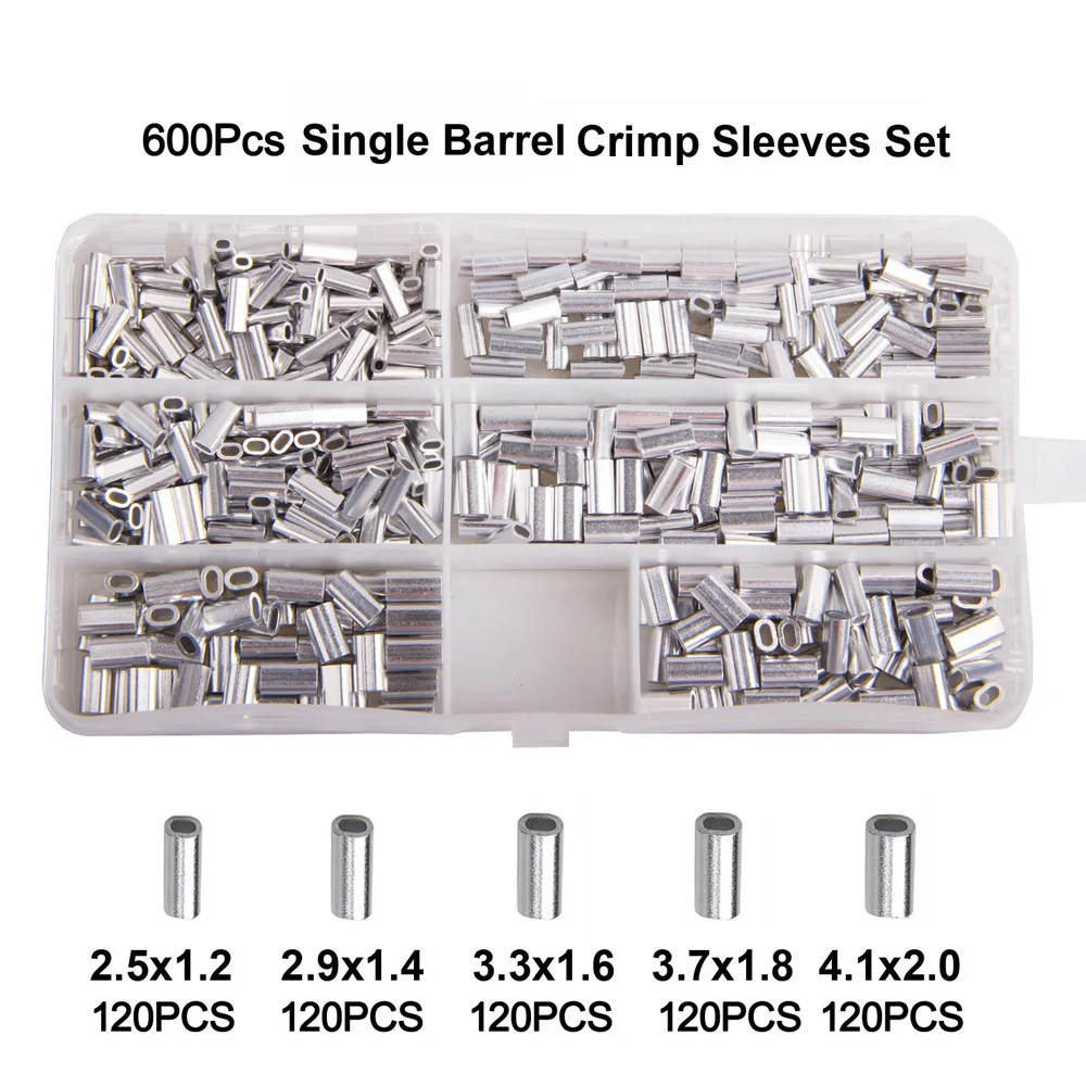 600Pcs Fishing Tubes