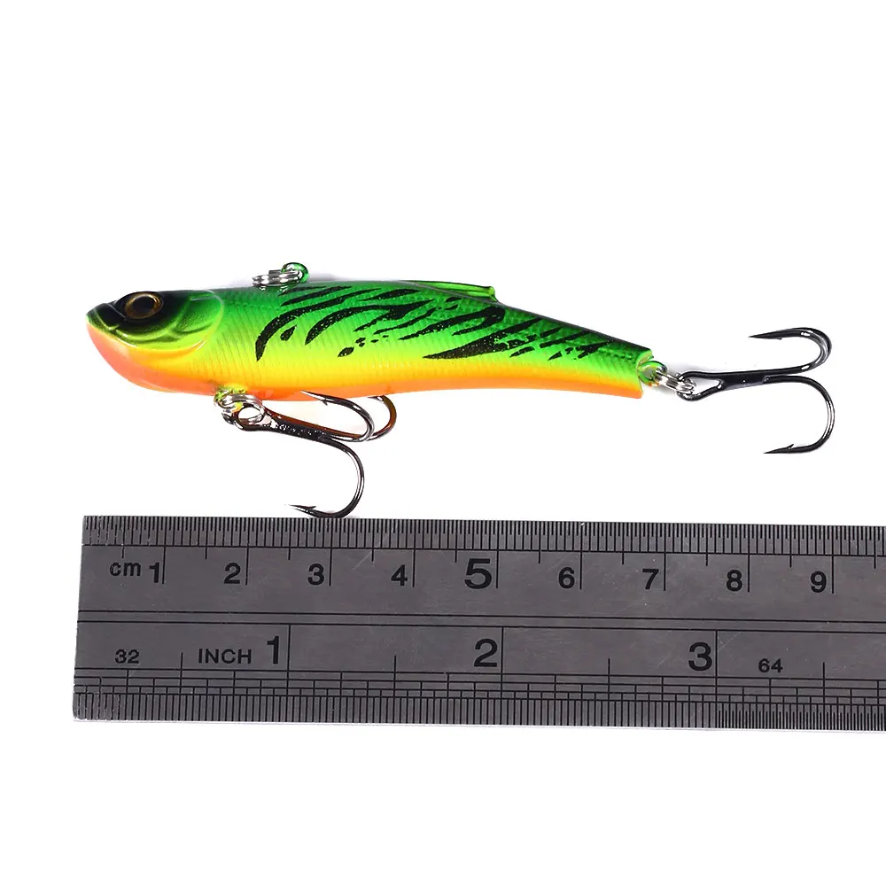 Señuelo de Pesca con vibración, cebo duro Isca Artificial, accesorios de Pesca, Lucio/Muskie VIB, lubina, VIB, 7cm, 18g, 1 ud. - imagen 4
