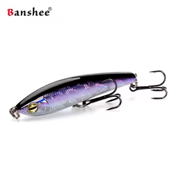 Banshee-señuelo de pesca con vibración, cebo duro de 75mm, 11,5g, tipo bala, PEN75S, para pececillos
