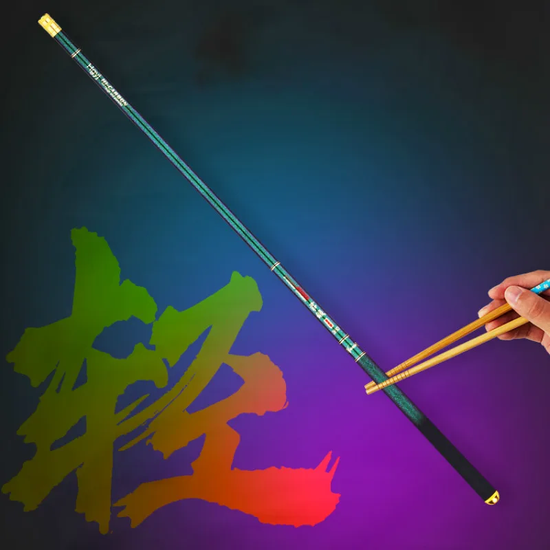 Caña De pescar De fibra De carbono Olta para carpa, aparejos De Pesca De sección corta, 3,6/4,5/5,4/6,3/7,2 m - imagen 3