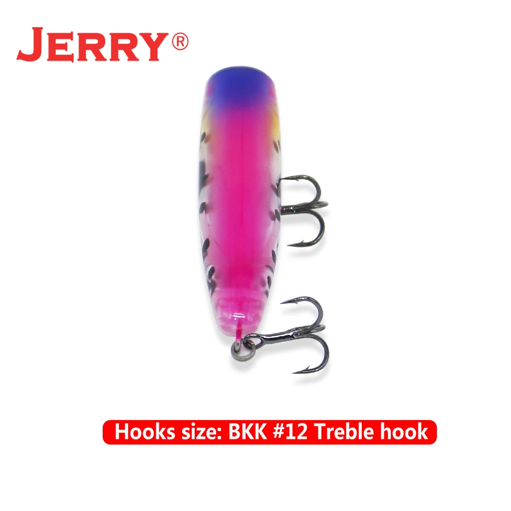 Jerry Stopper-señuelo de pesca Topwater, cebo duro ultraligero, 5cm, 4,3g, flotante, Artificial - imagen 5