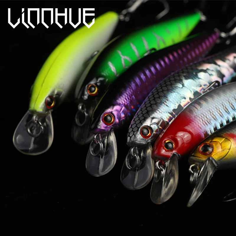 LINNHUE-señuelo de pesca Minnow, 7g, 10g, 14g, agua hundida, Wobblers, cebo duro, accesorios artificiales, Jigging - imagen 2