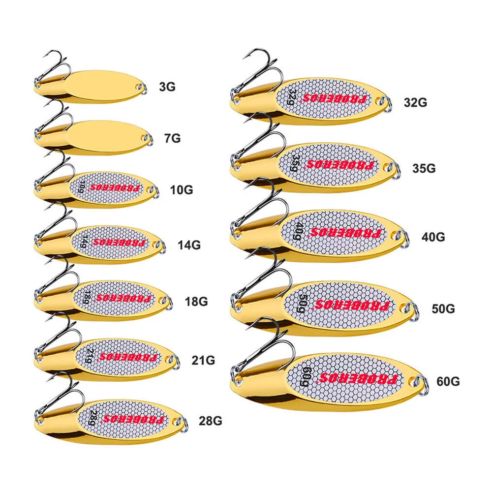 1 Uds 3g-60g cuchara giratoria de Metal señuelo de pesca de trucha cebo duro lentejuelas ruido Paillette cebo Artificial pequeño spinner de lentejuelas duras - imagen 5