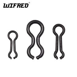 Ojales de plomo Do It Mold Loops – Latón para líder de carpa negro mate