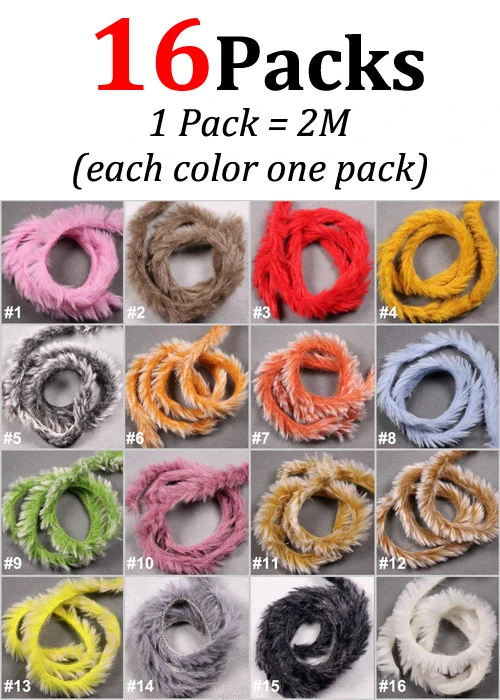 16 packs mix color