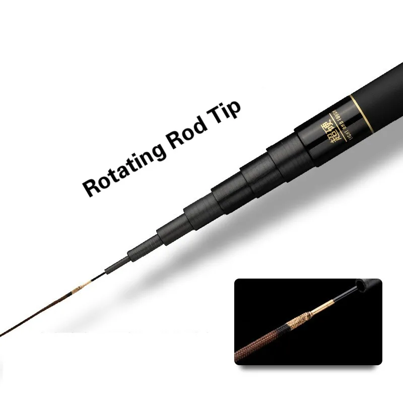 Caña De pescar De carbono para carpa, aparejos De Pesca Olta superligeros De sección corta, 3,6/4,5/5,4/6,3 m - imagen 4