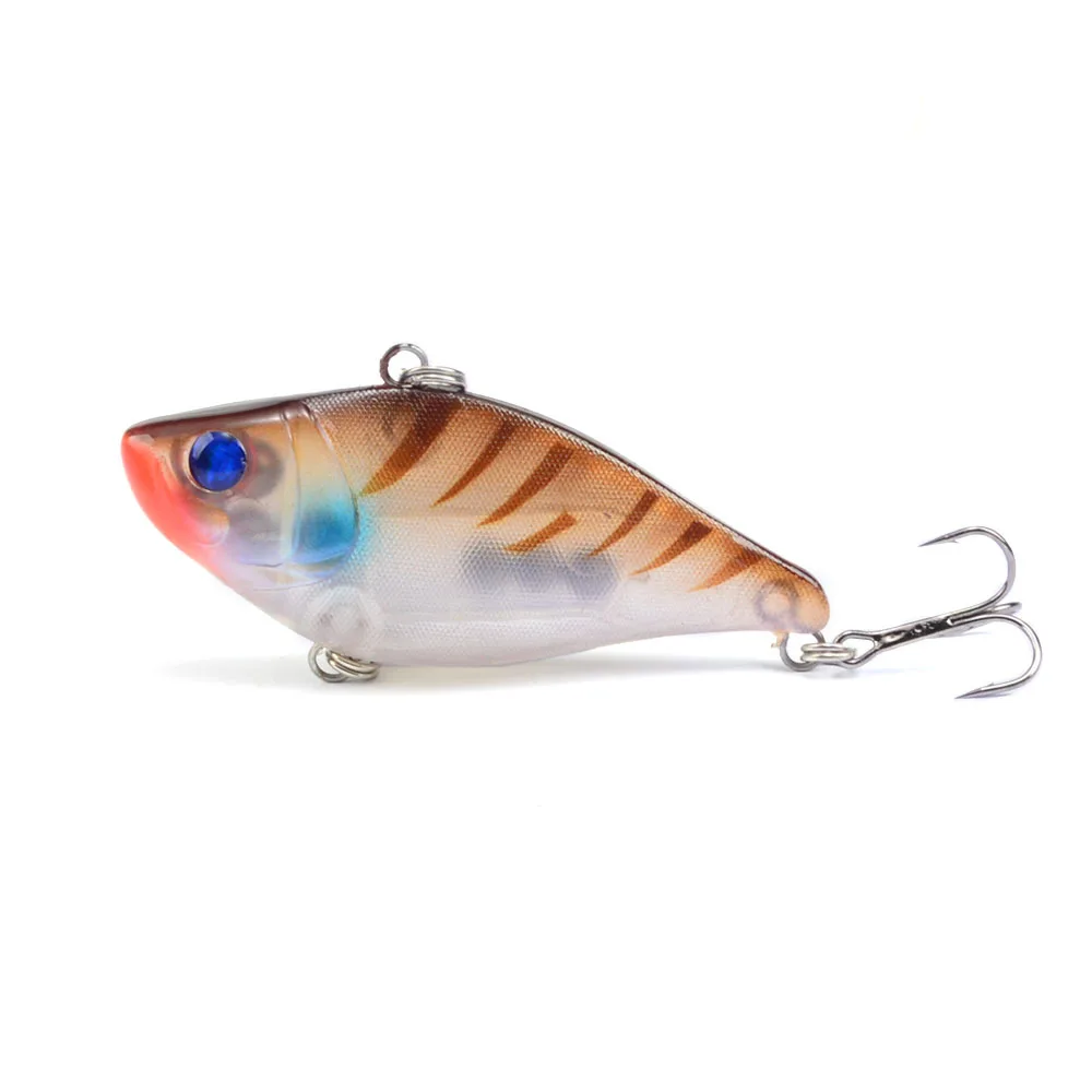 Señuelos de Pesca VIB, cebos de manivela dura de 7cm/12g con cuenta de plomo, señuelo de hundimiento, cebo de Lucio Wobbler Artificial Swimbait, 1 pieza - imagen 3
