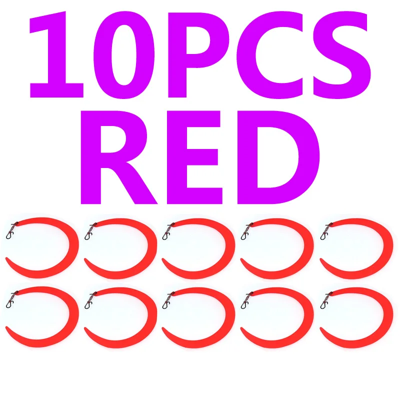 10pcs red